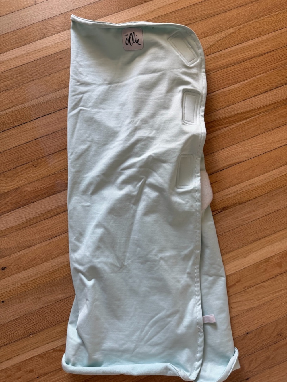 Ollie Light Mint Swaddle Wrap for Kids